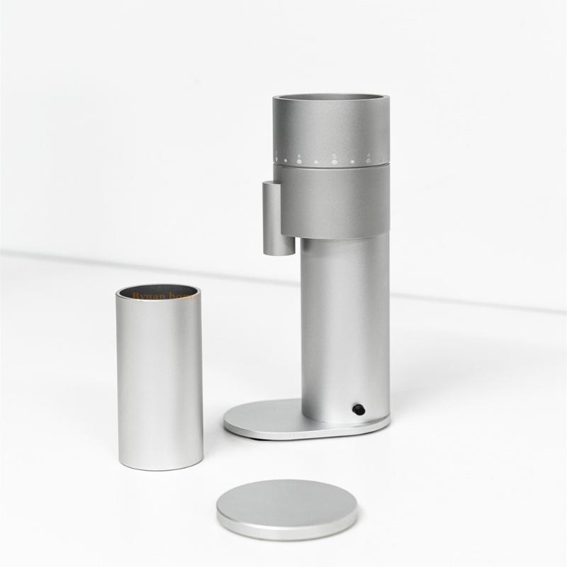 Electric Coffee Grinders Anodizing 38 MM Tin Coating Burr Coffe Grinder Machine Minimal Retntion Design
Electric Coffee Grinders Anodizing 38 MM Tin Coating Burr Coffe Grinder Machine Minimal Retntion Design