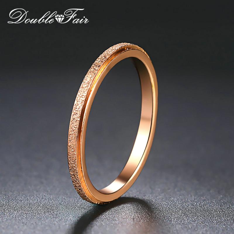 Cluster Rings Fashion Simple Frosted 2 Mm Wide Titanium Steel For Women Rose Gold White Finger Jewelry DWR823M, Golden;silver
Cluster Rings Fashion Simple Frosted 2 Mm Wide Titanium Steel For Women Rose Gold White Finger Jewelry DWR823M, Golden;silver