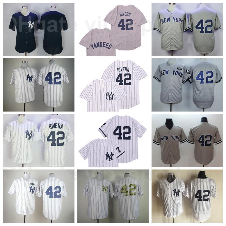 Vintage Baseball 42 Mariano Rivera Retro Jersey Men 1995 Retire Flexbase Cool Base Stitched Cooperstown Team Color Pinstripe White Grey, Blue;black
Vintage Baseball 42 Mariano Rivera Retro Jersey Men 1995 Retire Flexbase Cool Base Stitched Cooperstown Team Color Pinstripe White Grey, Blue;black