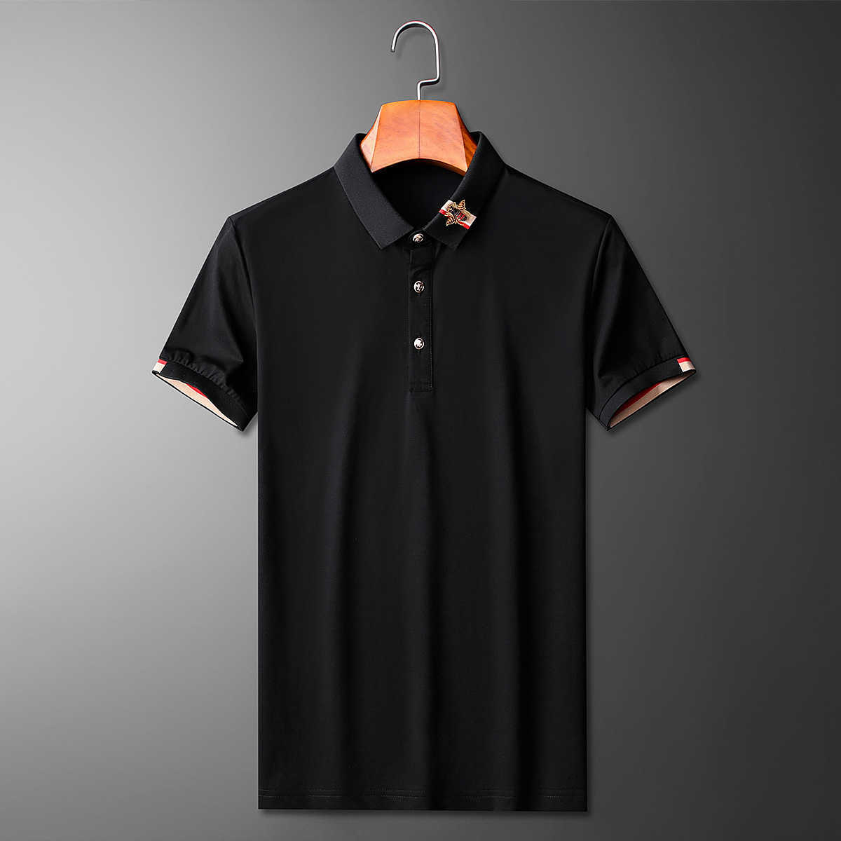 Bee Decoration POLO Shirts 100% Cotton Short Sleeve POLO Shirts Summer Casual Shirt High-quality Business Social Clothing -5XL 210527, White
Bee Decoration POLO Shirts 100% Cotton Short Sleeve POLO Shirts Summer Casual Shirt High-quality Business Social Clothing -5XL 210527, White