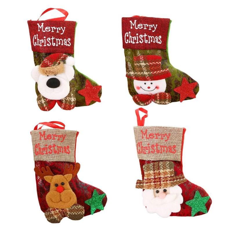 Christmas Decorations Santa Stocking Handmade Hooked Fireplace Hangings Stockings Decoration For Family Hol
Christmas Decorations Santa Stocking Handmade Hooked Fireplace Hangings Stockings Decoration For Family Hol