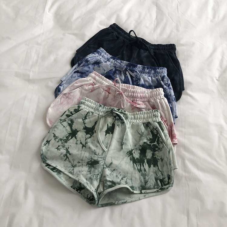 thin tie dye summer show New wide wash leg leisure High Waist Shorts running sports better beach pants women's fa, White;black
thin tie dye summer show New wide wash leg leisure High Waist Shorts running sports better beach pants women's fa, White;black