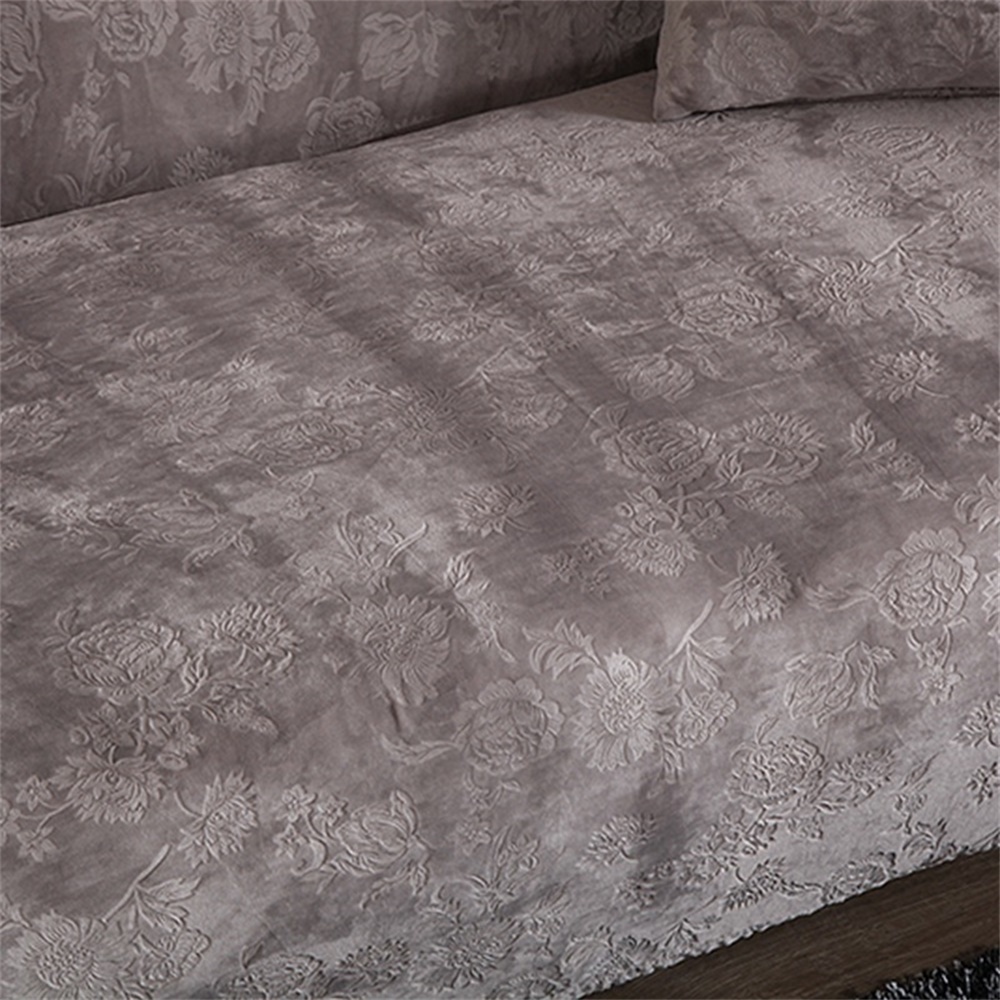 4 Seater Chair Sofa Cover Couch Cover Elastic Plush Velvet Furniture Slipcover Protector Sofa cover chair protector