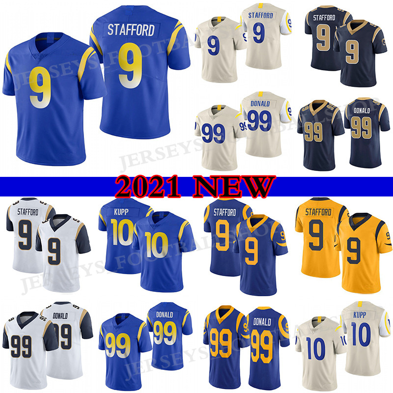 99 Aaron Donald Football Jersey Cooper Kupp LosAngelesRamsMatthew Stafford Men's Stitched, Blue
99 Aaron Donald Football Jersey Cooper Kupp LosAngelesRamsMatthew Stafford Men's Stitched, Blue