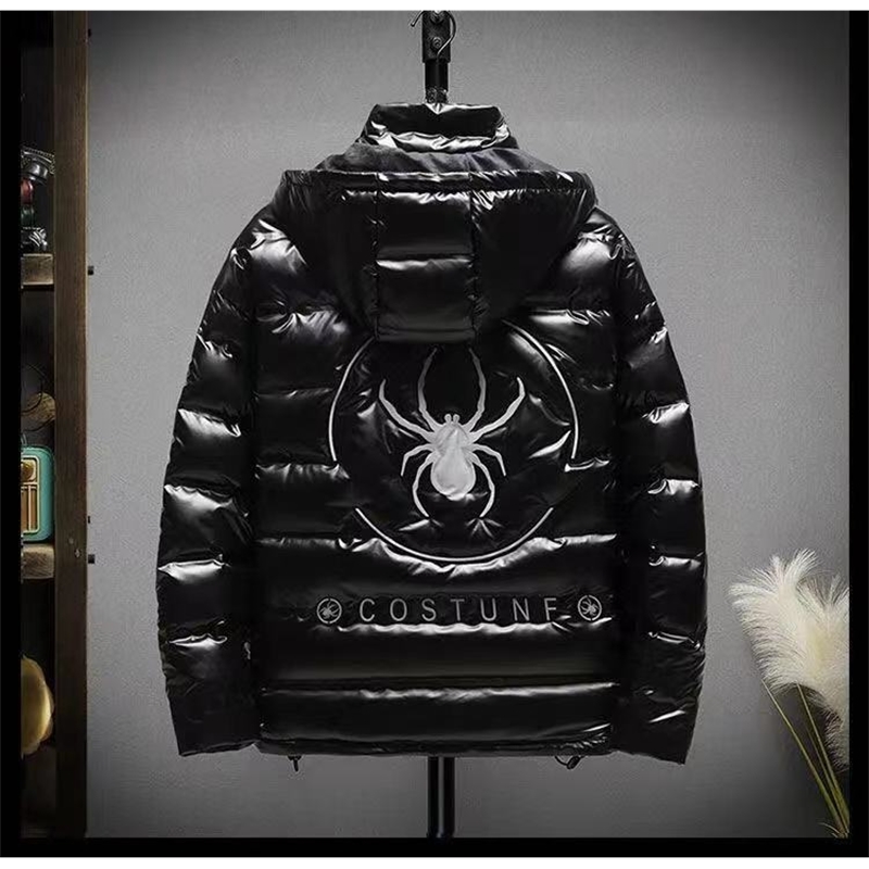 Urban fashion hooded autumn winter youth new products men's cool handsome down jacket men, Black
Urban fashion hooded autumn winter youth new products men's cool handsome down jacket men, Black