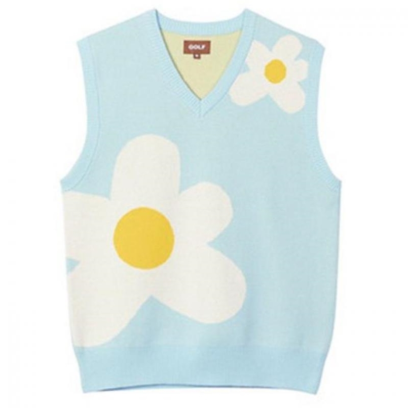 Luxury Golf Flower Le Fleur Tyler The Creator Men Sweater Vests Knit Casual Sweaters Vest Sleeveless High Drake 211011, White;black
Luxury Golf Flower Le Fleur Tyler The Creator Men Sweater Vests Knit Casual Sweaters Vest Sleeveless High Drake 211011, White;black