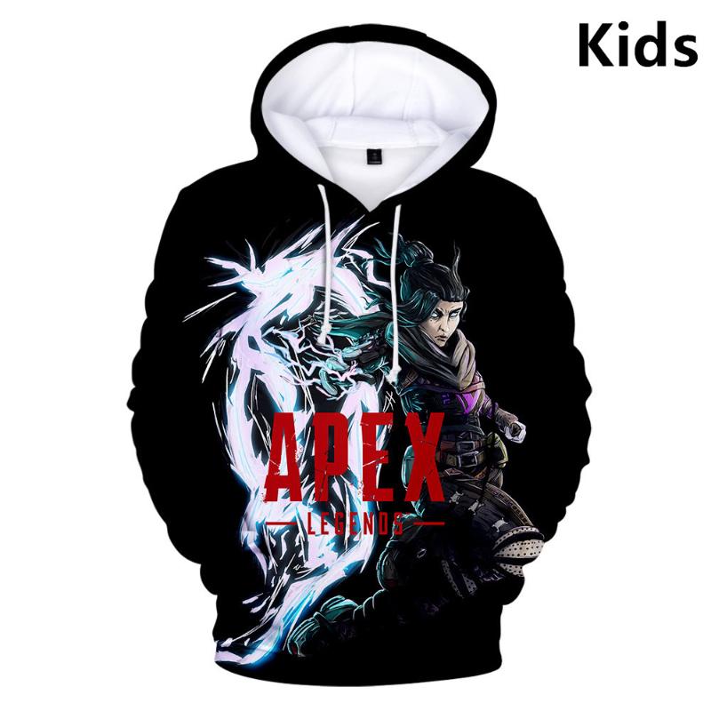 Men's Hoodies & Sweatshirts 3 To 16 Years Kids 3D Apex Legends Hoodie Sweatshirt Boys Girls Long Sleeve Cartoon Pullover Coat Children, 3dtz-94
Men's Hoodies & Sweatshirts 3 To 16 Years Kids 3D Apex Legends Hoodie Sweatshirt Boys Girls Long Sleeve Cartoon Pullover Coat Children, 3dtz-94