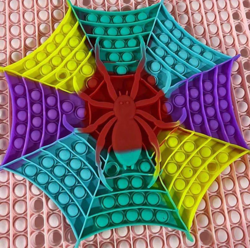 40CM Giant Large Fidget Toys Board Fidgets Rainbow Push Bubbles Decompression Spider Web Sensory Finger Toy
40CM Giant Large Fidget Toys Board Fidgets Rainbow Push Bubbles Decompression Spider Web Sensory Finger Toy