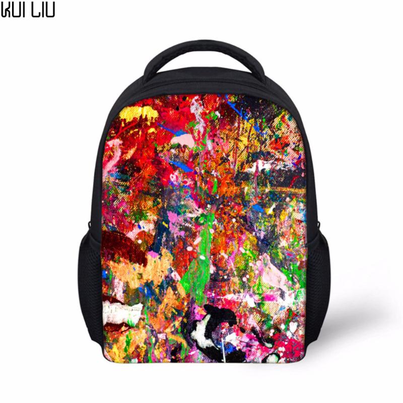 School Bags Customized Images Colourful Oil Print Style Bagpack Boy Vintage 12Inch Toddler Kids SchoolBag Stylish Set Bag
School Bags Customized Images Colourful Oil Print Style Bagpack Boy Vintage 12Inch Toddler Kids SchoolBag Stylish Set Bag