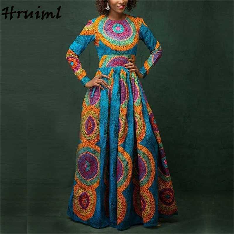 Fashion African Dresses for Women Autumn Print Long Sleeve O Neck Plus Size Maxi High Waist Big Swing Vestidos 211106, Blue
Fashion African Dresses for Women Autumn Print Long Sleeve O Neck Plus Size Maxi High Waist Big Swing Vestidos 211106, Blue