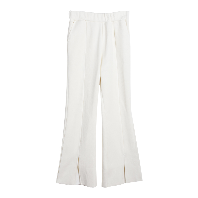 Spring Korean High Waist Wide Leg Black Pant Flare Trousers Women Autumn Streetwear Straight Woman Pants Casual 210429