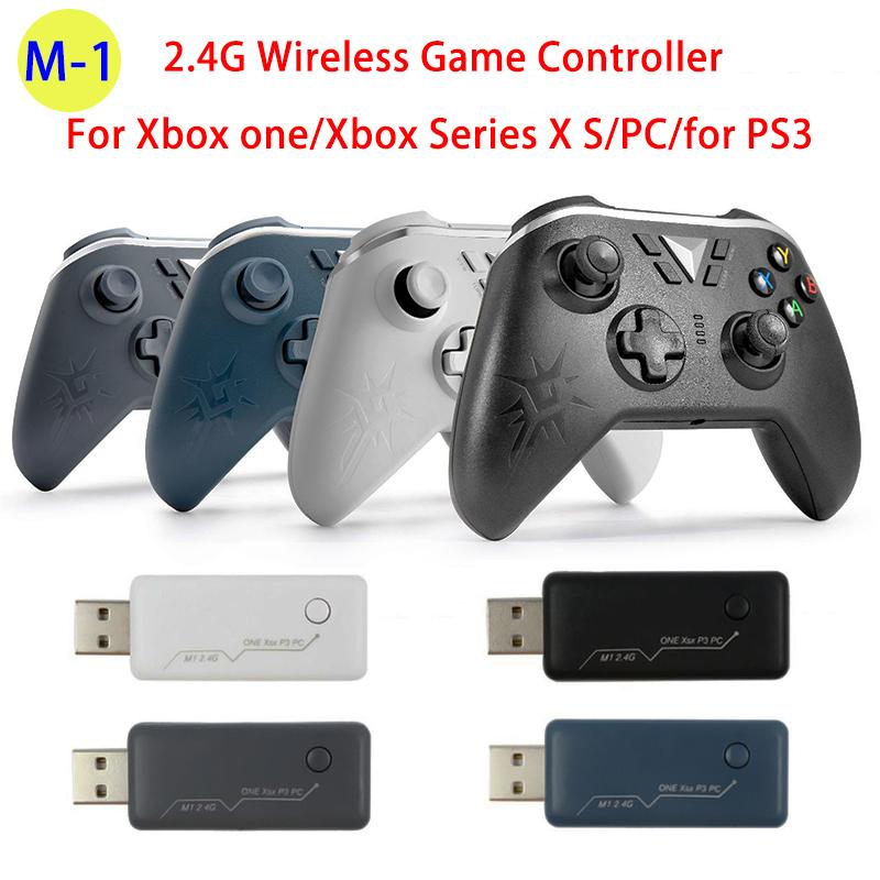 Game Controllers & Joysticks M-1 2.4G Wireless Controller For Xbox One/Xbox Series X S Console PS3 Gamepad PC Joystick With Receiver 600mAh
Game Controllers & Joysticks M-1 2.4G Wireless Controller For Xbox One/Xbox Series X S Console PS3 Gamepad PC Joystick With Receiver 600mAh