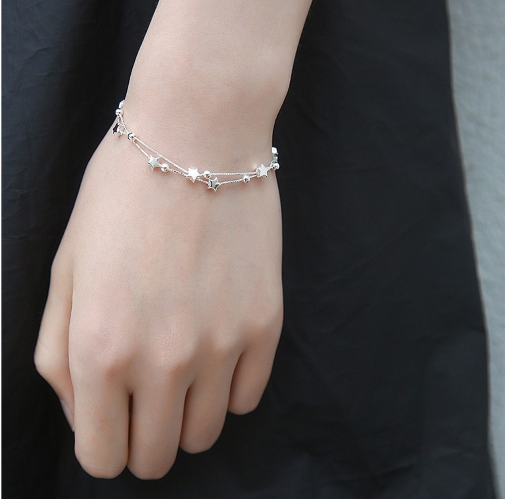 bracelet Star Bracelet women's Korean version Japanese and simple sweet little fresh student personality ins Forest Department, Golden;silver
bracelet Star Bracelet women's Korean version Japanese and simple sweet little fresh student personality ins Forest Department, Golden;silver