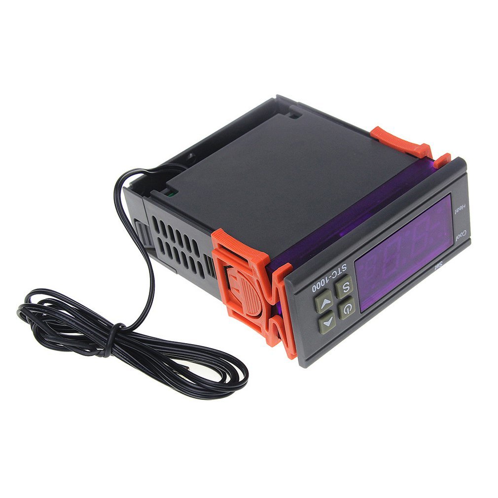 STC-1000 Dual Output Led Digital Temperature Controller Thermostat Portable Cooling Thermostat