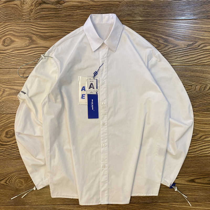 2021 Adererror Shirts Men Women Ader Error Shirt Irregular Drawstring Vice Sleeve Adererror Blouse Long Sleeves Button Up Shirt X0602, Black
2021 Adererror Shirts Men Women Ader Error Shirt Irregular Drawstring Vice Sleeve Adererror Blouse Long Sleeves Button Up Shirt X0602, Black