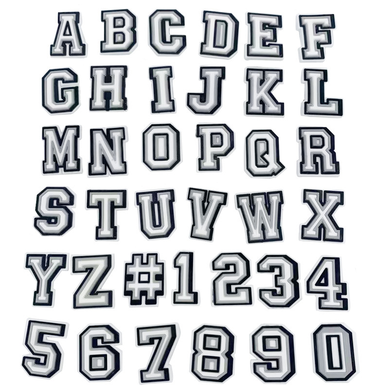 PVC Shoe Clogs Charms Accessories 26 English Letters 10 Numbers Jibbitz Decorations for Schoolbag Bracelet Kids Gift
PVC Shoe Clogs Charms Accessories 26 English Letters 10 Numbers Jibbitz Decorations for Schoolbag Bracelet Kids Gift