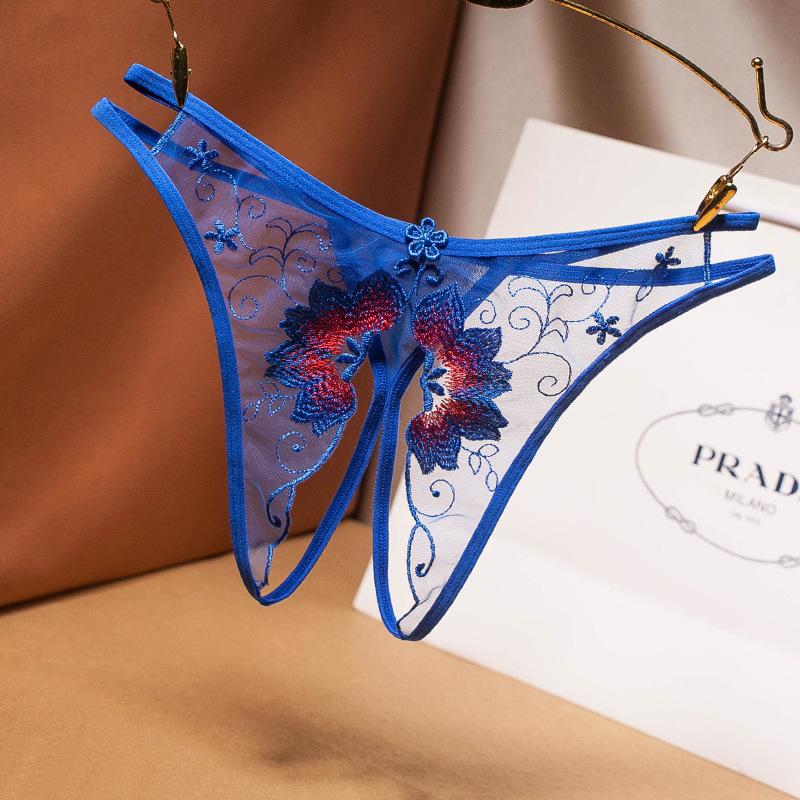 Women's Panties Sexy Woman Underwear Erotic Transparent Mesh Embroidery Thong Open Crotch Free Low Waist T Pants Temptation LingerieWomen's, White
Women's Panties Sexy Woman Underwear Erotic Transparent Mesh Embroidery Thong Open Crotch Free Low Waist T Pants Temptation LingerieWomen's, White