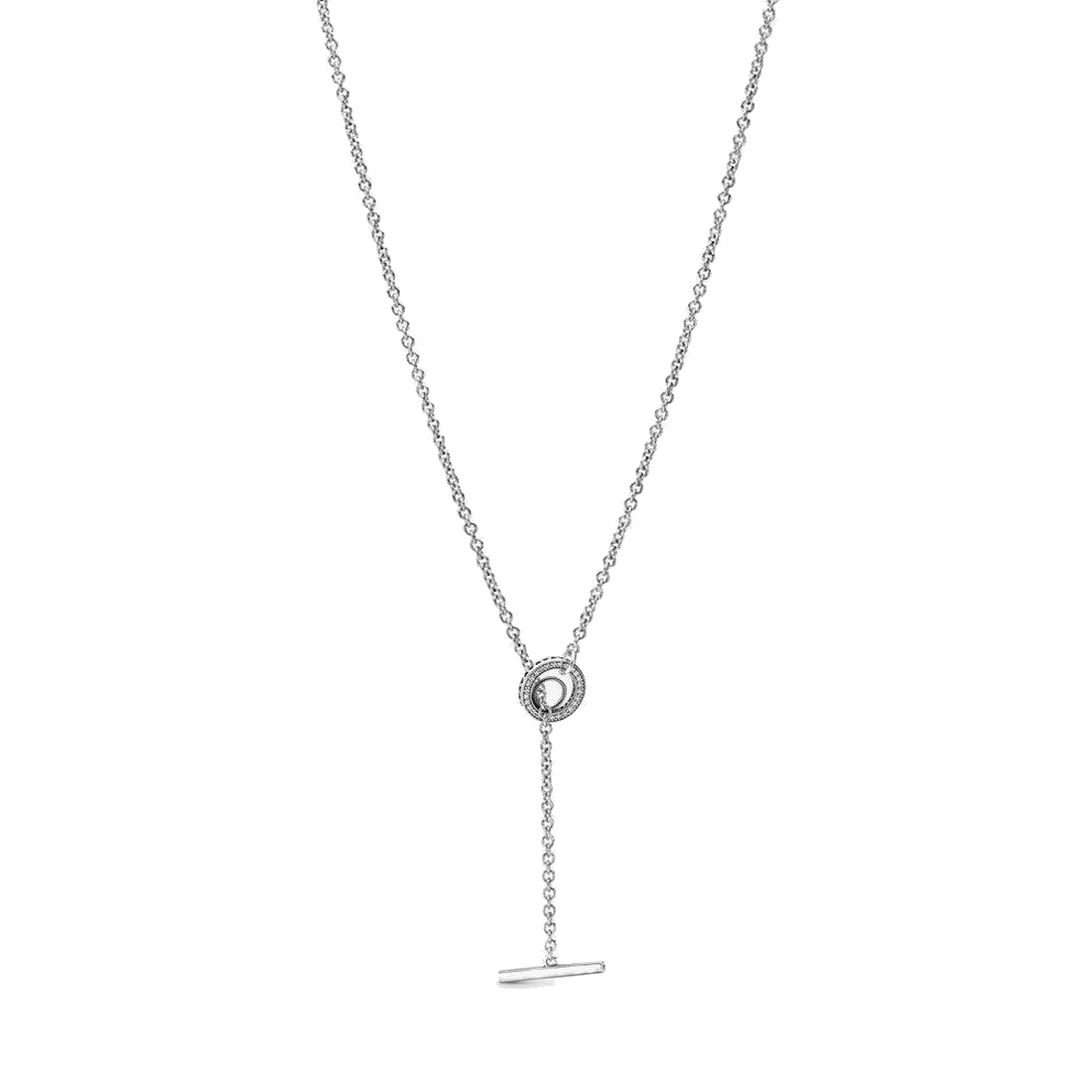 Fine jewelry Authentic 925 Sterling Silver Necklace Fit Pandora Pendant Charm Pave Circle Logo T-bar Heart Love Engagement DIY Wedding Necklaces
Fine jewelry Authentic 925 Sterling Silver Necklace Fit Pandora Pendant Charm Pave Circle Logo T-bar Heart Love Engagement DIY Wedding Necklaces