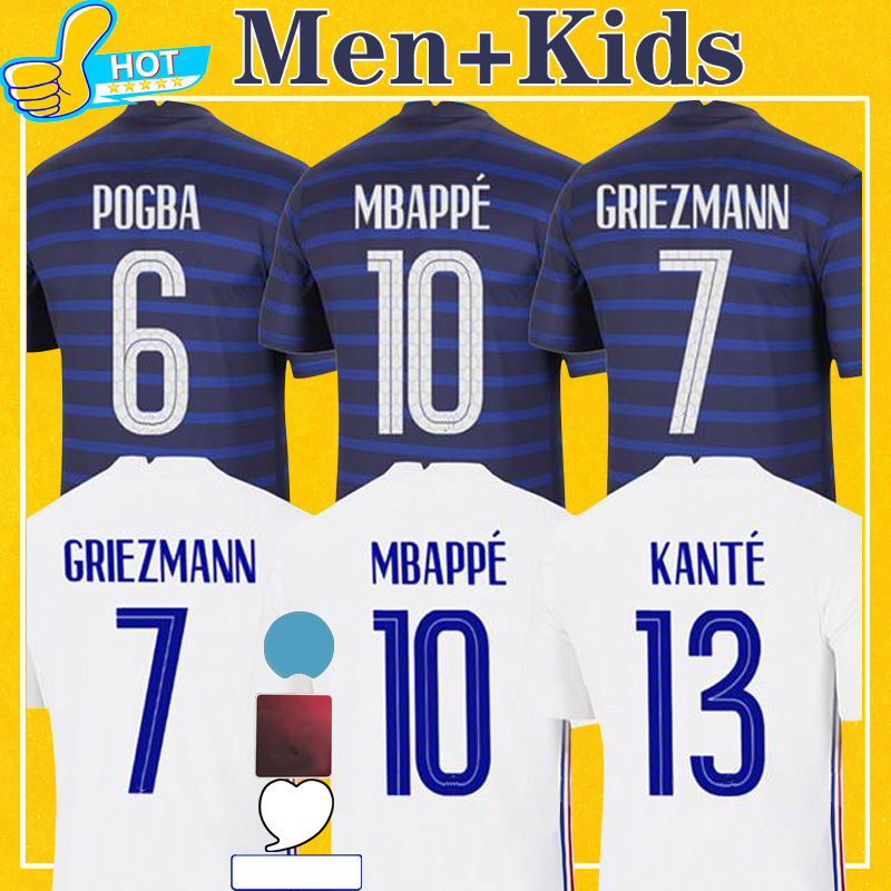 France Soccer Jersey 2021 Home Away MBAPPE GIROUD GRIEZMANN MARTIAL KIMPEMBE 21 22 equipe de Men Kids Kit
France Soccer Jersey 2021 Home Away MBAPPE GIROUD GRIEZMANN MARTIAL KIMPEMBE 21 22 equipe de Men Kids Kit