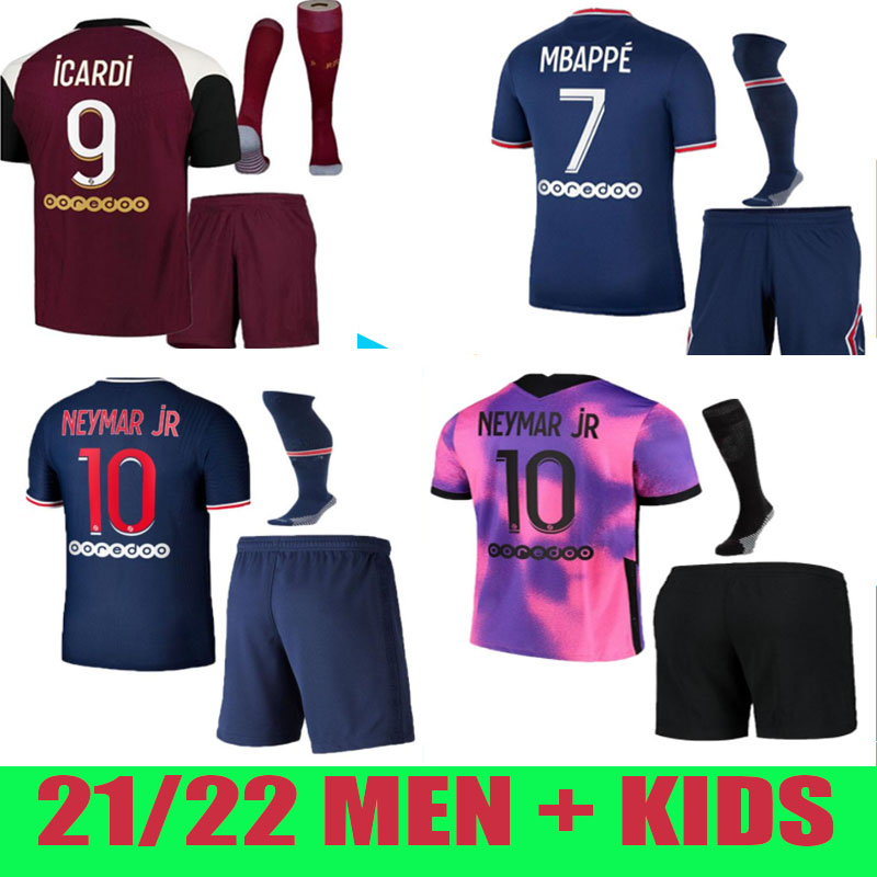 MBAPPE KEAN soccer jersey 21 22 Maillots de football shirts 2021 2022 MARQUINHOS VERRATTI KIMPEMBE men kids sets uniforms enfants fourth adult kits with socks, 20/21 away
MBAPPE KEAN soccer jersey 21 22 Maillots de football shirts 2021 2022 MARQUINHOS VERRATTI KIMPEMBE men kids sets uniforms enfants fourth adult kits with socks, 20/21 away