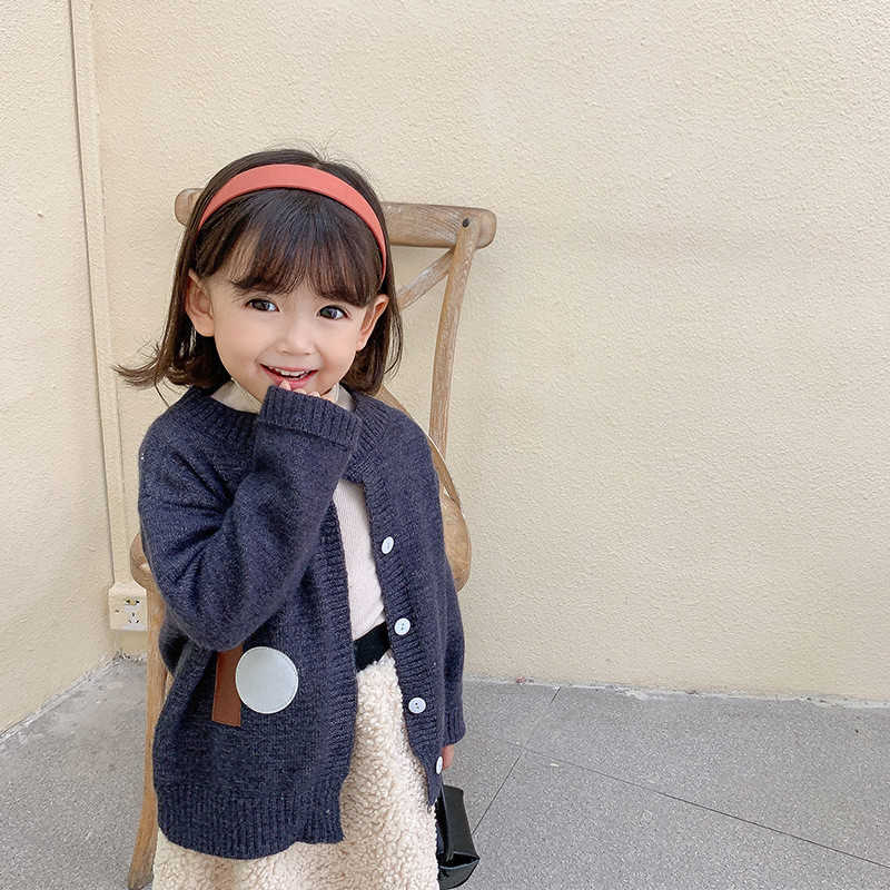 Autumn Winter baby girls fashion knitted cardigans boys long sleeve sweaters girl all-match casual clothes 210615, Dark gray
Autumn Winter baby girls fashion knitted cardigans boys long sleeve sweaters girl all-match casual clothes 210615, Dark gray