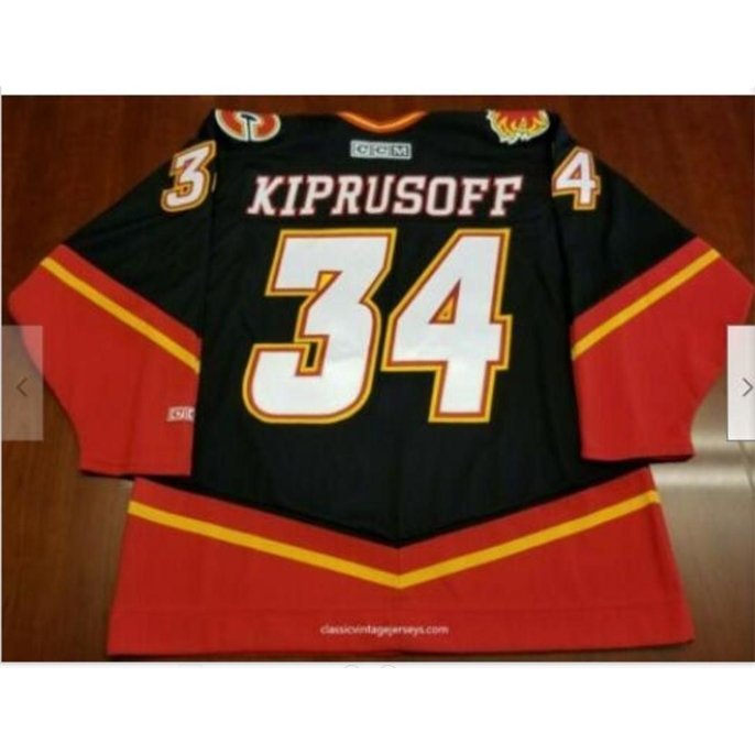 Custom Bay Youth women Vintage 2005-06 Miikka Kiprusoff Calgary Flames Hockey Jersey Size S-5XL or custom any name or number, Black
Custom Bay Youth women Vintage 2005-06 Miikka Kiprusoff Calgary Flames Hockey Jersey Size S-5XL or custom any name or number, Black