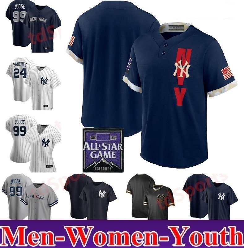NY 2021 All-Star Game Baseball Jerseys Men Women Youth Aaron Judge Gerrit Cole Gleyber Torres Yankees Giancarlo Stanton Sanchez Sabathia DJ, Blue;black
NY 2021 All-Star Game Baseball Jerseys Men Women Youth Aaron Judge Gerrit Cole Gleyber Torres Yankees Giancarlo Stanton Sanchez Sabathia DJ, Blue;black
