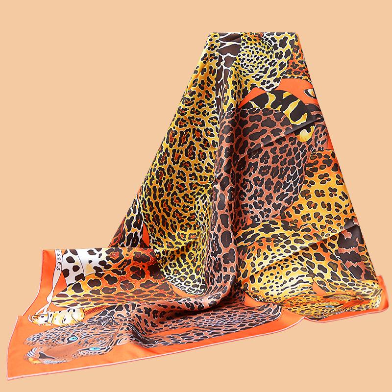 Scarves HuaJun 2 Store|| Dazzling Accessories "Lazy Leopardesses" 90 Silk Scarf, Twill Printing Process, Hand Stitched Edges
Scarves HuaJun 2 Store|| Dazzling Accessories "Lazy Leopardesses" 90 Silk Scarf, Twill Printing Process, Hand Stitched Edges