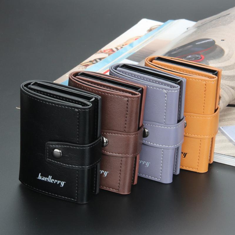 Wallets Blocking Protection Men ID Credit Bank Card Holder Case Wallet Pu Leather Metal Business Cardholder 2022Wallets, Black
Wallets Blocking Protection Men ID Credit Bank Card Holder Case Wallet Pu Leather Metal Business Cardholder 2022Wallets, Black