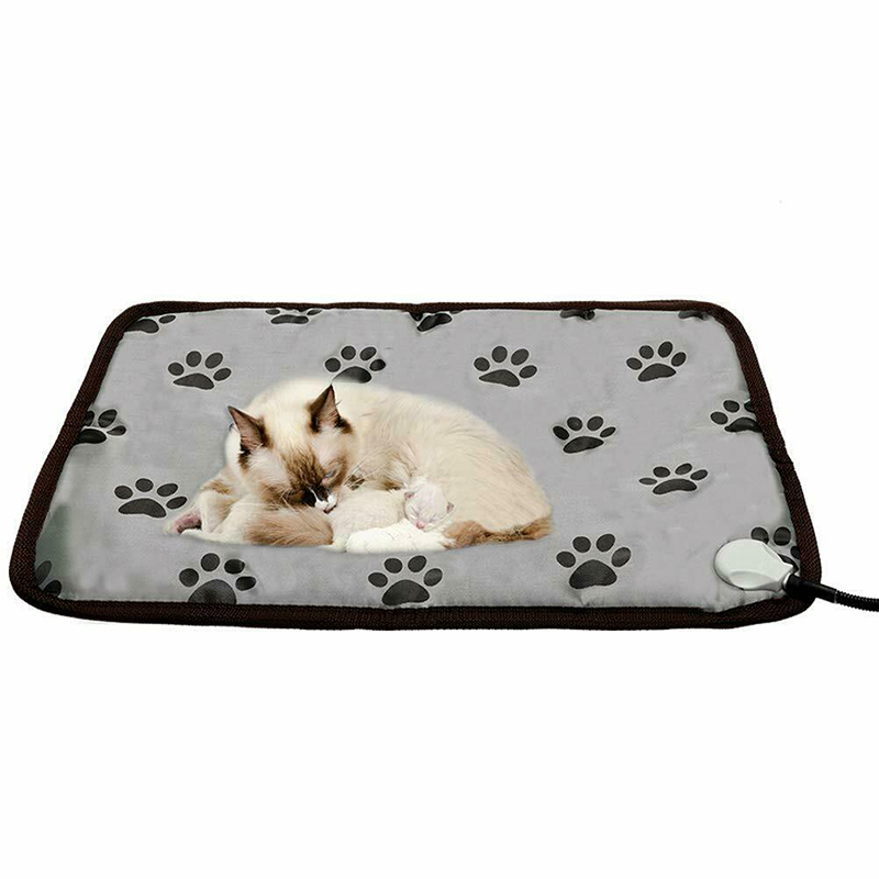 Eectric Pet Heat Pad Heating Mat Pet Dog Bed Puppy Warmer Waterproof Winter Warm Mat Banket Cushion Pet Sofa US/EU Pug, Gray
Eectric Pet Heat Pad Heating Mat Pet Dog Bed Puppy Warmer Waterproof Winter Warm Mat Banket Cushion Pet Sofa US/EU Pug, Gray