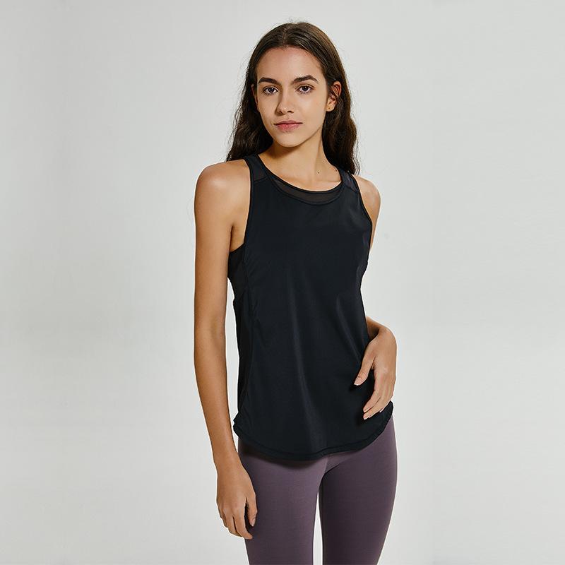 Lu-59 yoga Vest T-Shirt tops for women with Solid Colors sporting gym, White;red
Lu-59 yoga Vest T-Shirt tops for women with Solid Colors sporting gym, White;red