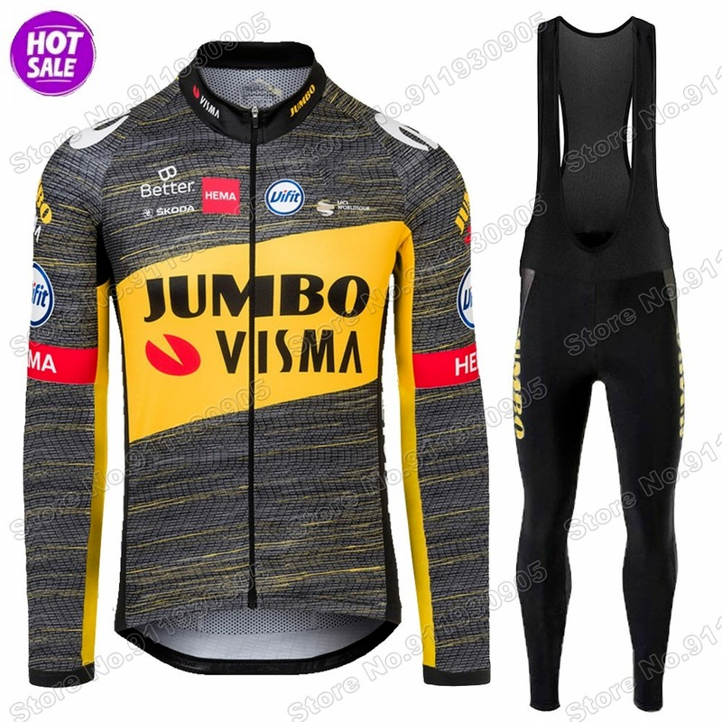 New Jumbo Visma Team 2021 Cycling Jerseys Set Summer Cycling Clothing Men Road Bike Suit Bicycle Tops MTB Maillot Ropa Ciclismo, Grey
New Jumbo Visma Team 2021 Cycling Jerseys Set Summer Cycling Clothing Men Road Bike Suit Bicycle Tops MTB Maillot Ropa Ciclismo, Grey