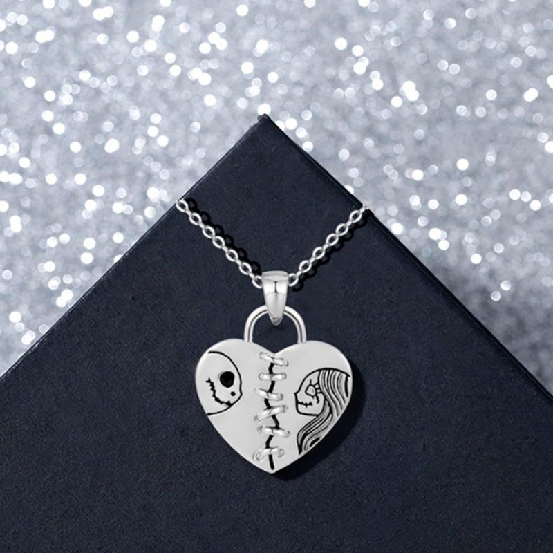 Pendant Necklaces Lover Heart Padlock Necklace Alloy Collar Choker For Men Women Anniversary Jewelry Present, Silver
Pendant Necklaces Lover Heart Padlock Necklace Alloy Collar Choker For Men Women Anniversary Jewelry Present, Silver