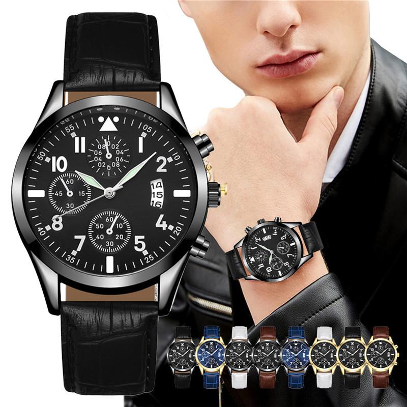 Wristwatches Simple Men Watch Fashion Casual Multifunctional Calendar Luminous Leather Strap Quartz, Slivery;brown
Wristwatches Simple Men Watch Fashion Casual Multifunctional Calendar Luminous Leather Strap Quartz, Slivery;brown