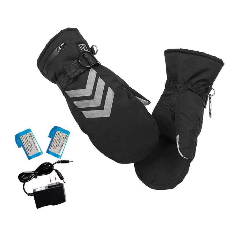 Sports Gloves Rechargeable Electric Heating Lithium Battery Powered Heated For Winter Outdoor Camping Hiking Ski Fishing Cycling, Black
Sports Gloves Rechargeable Electric Heating Lithium Battery Powered Heated For Winter Outdoor Camping Hiking Ski Fishing Cycling, Black