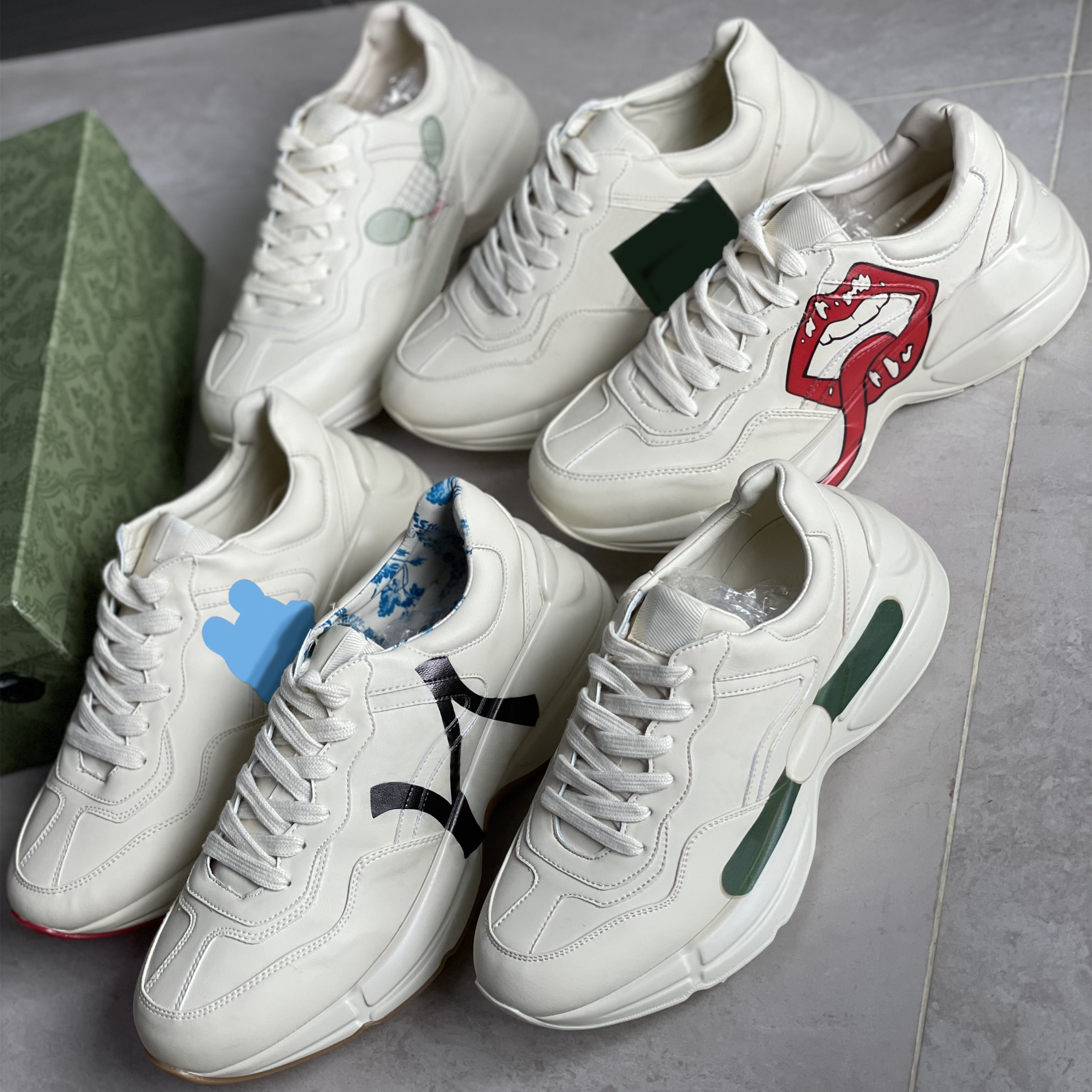Rhyton Casual leather Shoes Men Designers Sneakers tiger Vintage oversized Fashion Chaussures classic Ladies guccie women trainer Shoes, I need look other product
Rhyton Casual leather Shoes Men Designers Sneakers tiger Vintage oversized Fashion Chaussures classic Ladies guccie women trainer Shoes, I need look other product