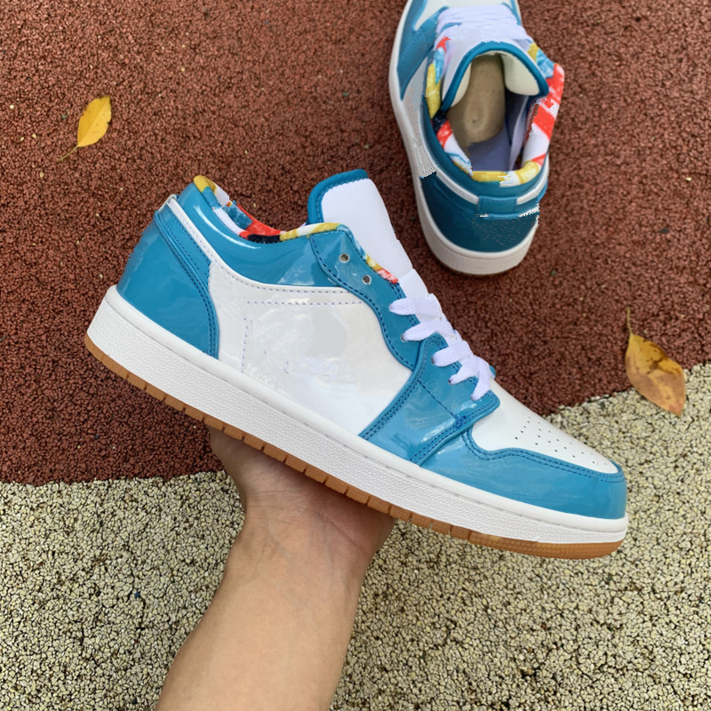 Jumpman 1 1S Low Basketball Shoes Men Women Blue Raw Rubber Patent Running Sneakers DC6991-400, Pay for extra lace
Jumpman 1 1S Low Basketball Shoes Men Women Blue Raw Rubber Patent Running Sneakers DC6991-400, Pay for extra lace
