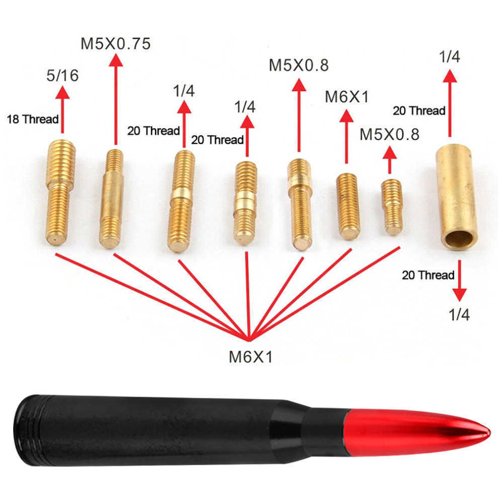 Universal Car Bullet Antenna Roof AM/FM Radio Reinforced Signal Auto Roof Aerial Waterproof 5.5 Inches Signal (product Marking Support)