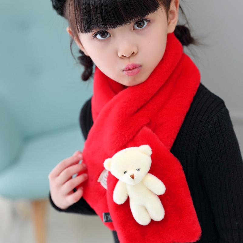 Scarves & Wraps 5 Colors Children Scarf For Winter Girls Boys Baby Cartoon Plush With Cute Toy Bear Comfortable Neck Warmers, Red
Scarves & Wraps 5 Colors Children Scarf For Winter Girls Boys Baby Cartoon Plush With Cute Toy Bear Comfortable Neck Warmers, Red