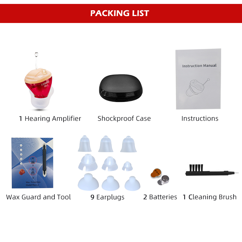 Hearing Aids Audifonos Portable Mini Hearing Aid for Deafness/Elderly V40 Invisible Best Sound Amplifier pingScouts
Hearing Aids Audifonos Portable Mini Hearing Aid for Deafness/Elderly V40 Invisible Best Sound Amplifier pingScouts