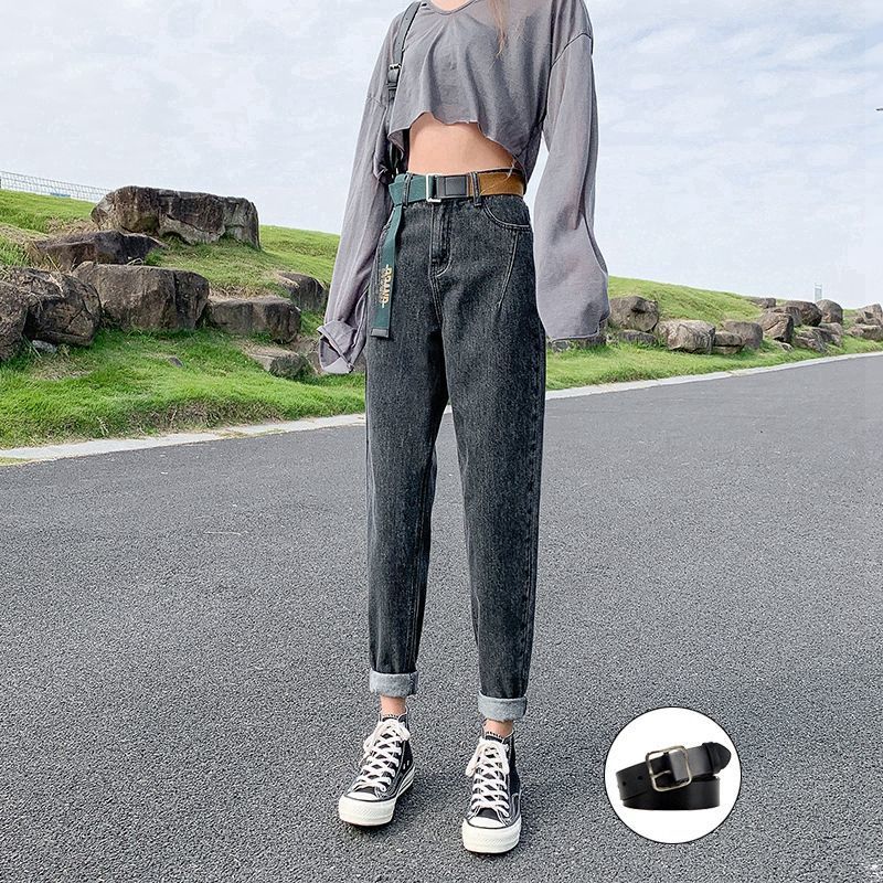 women's jeans harlan women's jeans high waist, spring and fall, student, korean version of baggy thin pants written x4m2, Blue
women's jeans harlan women's jeans high waist, spring and fall, student, korean version of baggy thin pants written x4m2, Blue