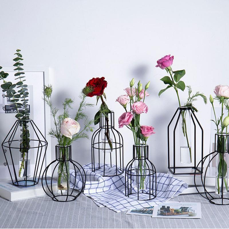 Decorative Flowers & Wreaths Brand Style Retro Iron Line Vase Metal Plant Holder Modern Solid Home Decor Nordic Styles
Decorative Flowers & Wreaths Brand Style Retro Iron Line Vase Metal Plant Holder Modern Solid Home Decor Nordic Styles