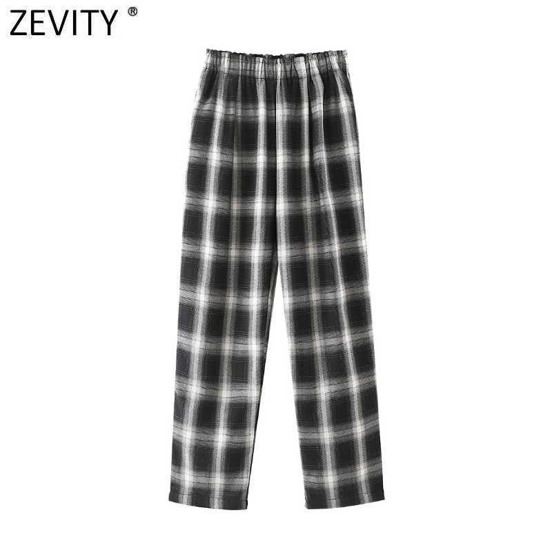 Women Vintage Plaid Print Pockets Harem Pants Female Elastic Waist Casual Ankle Length Trousers Pantalones Mujer P985 210603, As pic p985dt
Women Vintage Plaid Print Pockets Harem Pants Female Elastic Waist Casual Ankle Length Trousers Pantalones Mujer P985 210603, As pic p985dt