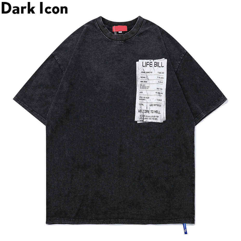 Interesting Printed Hip Hop T-shirt Men Summer Oversized Men's Tshirt Cotton Tee 210603, Black
Interesting Printed Hip Hop T-shirt Men Summer Oversized Men's Tshirt Cotton Tee 210603, Black