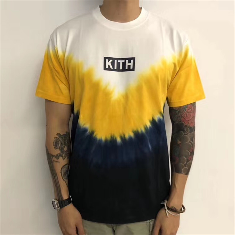 20ss Kith Summer Tie Color Dyeing t Shirt Men Women 1:1 Best-quality Streetwear T-shirts Comfortable Tops Tees
20ss Kith Summer Tie Color Dyeing t Shirt Men Women 1:1 Best-quality Streetwear T-shirts Comfortable Tops Tees