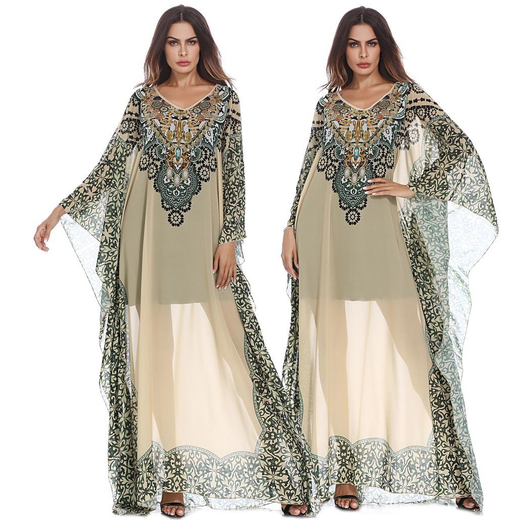 Women Muslim Abaya Dress print Islamic Clothing Ramadan Musulman Elegant Turkey Moroccan Kaftan Maxi Hijab Vestidos Ropa Boho
Women Muslim Abaya Dress print Islamic Clothing Ramadan Musulman Elegant Turkey Moroccan Kaftan Maxi Hijab Vestidos Ropa Boho