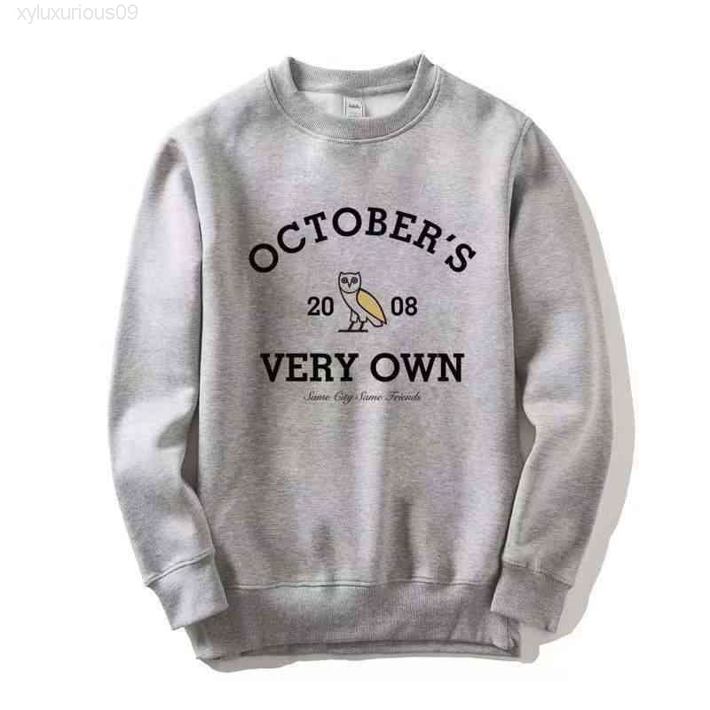 Ovo Men's and Women's Hooded Sweater 2021 Solid Color Printed Round Neck Trendy Slim Sports Jacket, Black
Ovo Men's and Women's Hooded Sweater 2021 Solid Color Printed Round Neck Trendy Slim Sports Jacket, Black