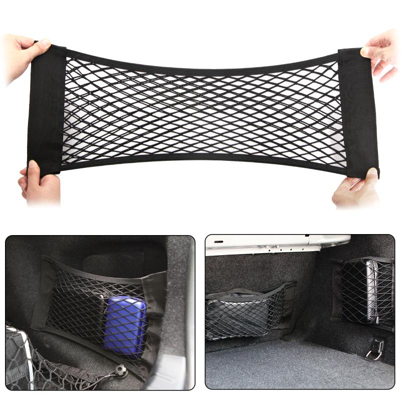 Car Organizer Back Rear Mesh Trunk Seat Elastic String Net Magic Sticker Universal Storage Bag Pocket Cage Auto Accesorios
Car Organizer Back Rear Mesh Trunk Seat Elastic String Net Magic Sticker Universal Storage Bag Pocket Cage Auto Accesorios