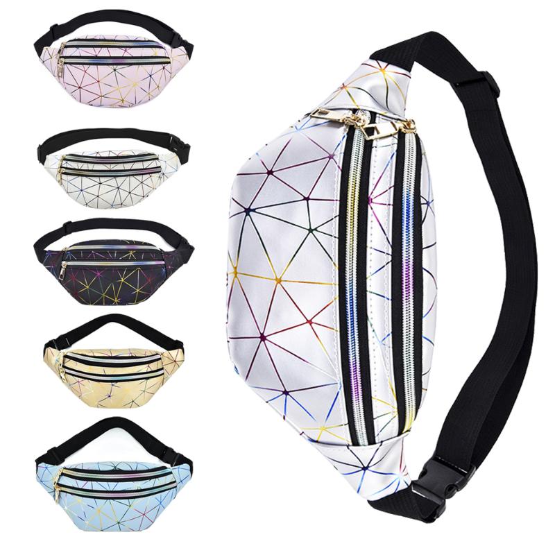 Holographic Waist Bags Women Pink Silver Female Belt Bag Black Geometric Packs Laser Chest Phone Pouch
Holographic Waist Bags Women Pink Silver Female Belt Bag Black Geometric Packs Laser Chest Phone Pouch