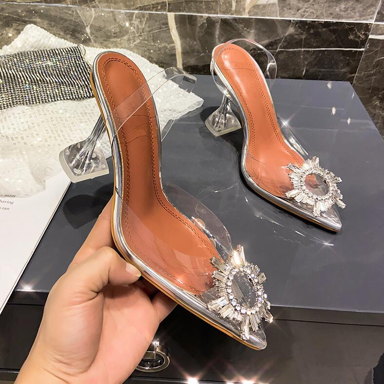 AMINA MUADDI Official Quality Amina Shoes Pvc Slingback Pumps Muaddi Restocks Begum Pvc Slingbacks 9cm High Heel+box RwT, Brown
AMINA MUADDI Official Quality Amina Shoes Pvc Slingback Pumps Muaddi Restocks Begum Pvc Slingbacks 9cm High Heel+box RwT, Brown